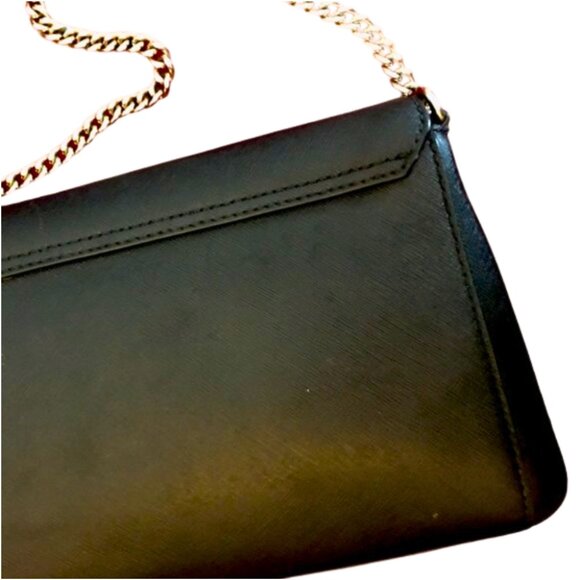 Kate Spade ♠️  Black Crossbody Purse with 22" adjustable strap - Picture 5 of 10